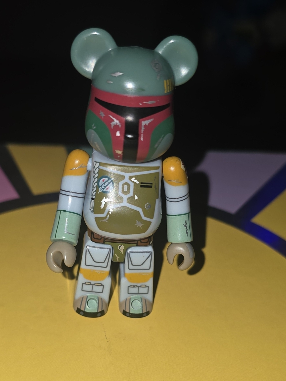 Medicom Bearbrick Star Wars Boba Fett 100% Figure Chase Series Loose New